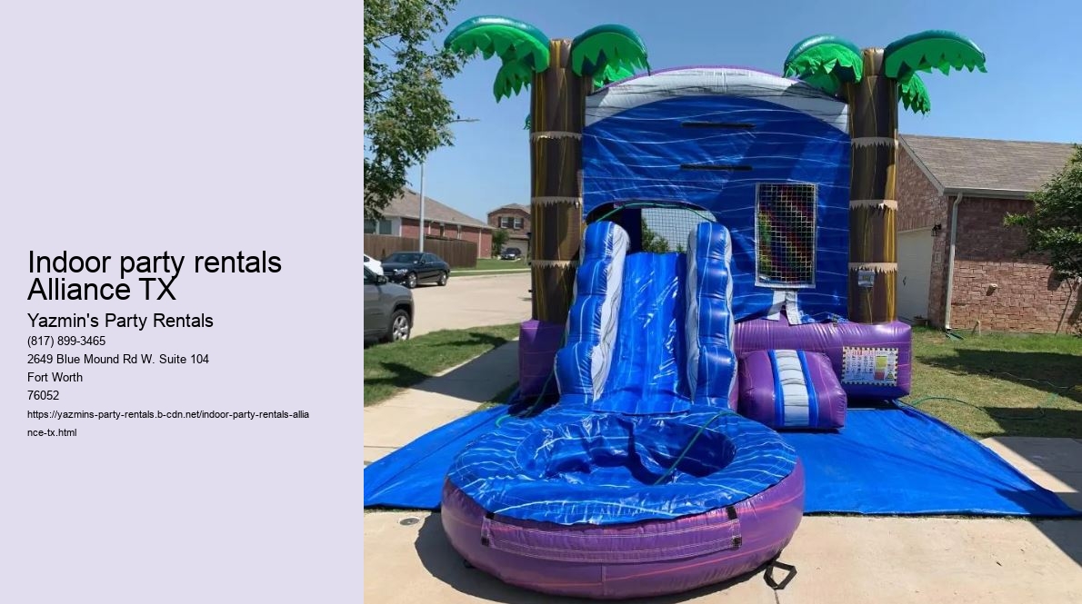 Alliance TX's #1 Choice for Bounce House Rentals: Reserve Now!