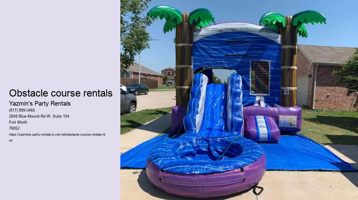 Bounce House Bonanza: Alliance TX's Widest Selection of Rentals!